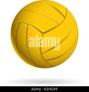 Wasserball-Ball-Logo für das Team und den cup Stock Vektor