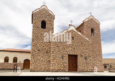 Kathedrale in San Antonio de Los Cobres, Argentinien Stockfoto