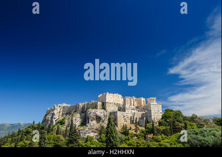 Akropolis-Hügel-tagsüber Stockfoto