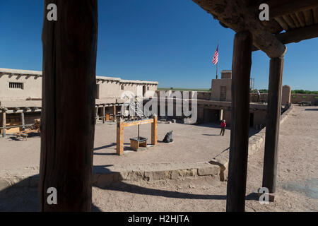 La Junta, Colorado - Bent alten Fort National Historic Site. Stockfoto