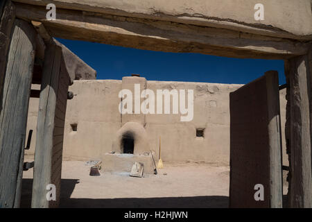 La Junta, Colorado - Ofen im freien Erde bei Bent es Old Fort National Historic Site. Stockfoto