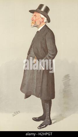 SPION-CARTOON. Charles Stubbs, Bischof von Truro "Erlesensten Prediger". 1907 Stockfoto