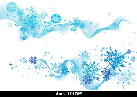 Winter-Design-Elemente Stock Vektor