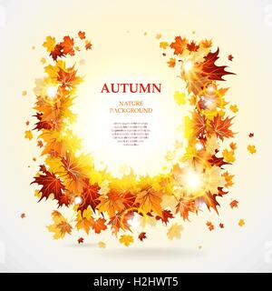 Ahorn-Blätter Stock Vektor