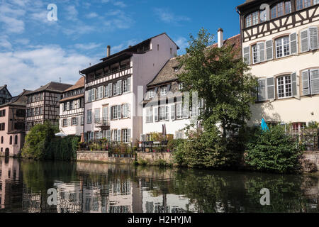 Petite France in Straßburg Stockfoto