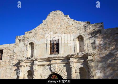 Die Alamo in San Antonio, TX Stockfoto