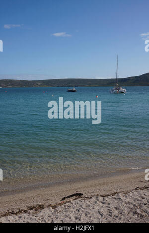 Langebaan Lagune, Langebaan, Westkap, Südafrika. Stockfoto