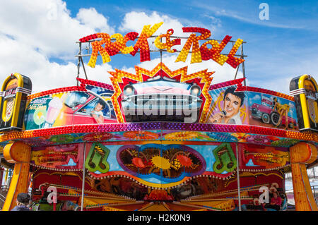 SideShow-Gasse-Fahrten auf der Royal Melbourne Show Stockfoto