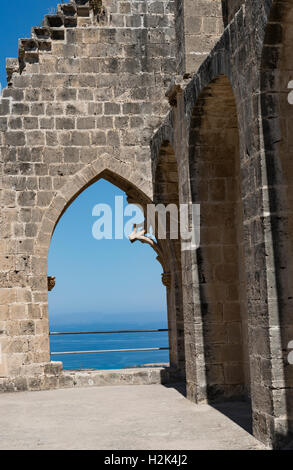 Bellapais Abtei, Nord-Zypern Stockfoto