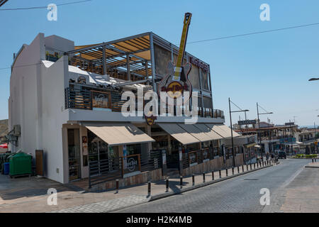 Hard Rock Cafe, Agia Napa Stockfoto