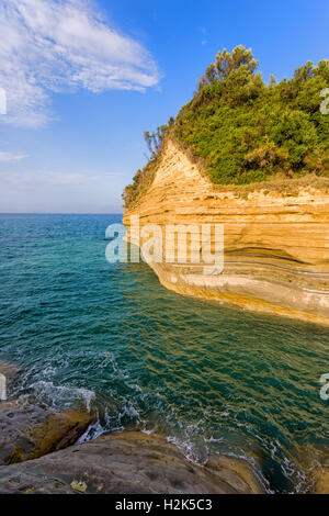 Canal d ' Amour Strand, Korfu, Griechenland Stockfoto