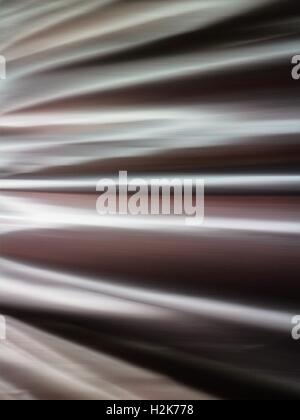 Motion Blur wellige Muster in grau. Stockfoto