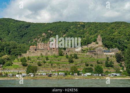 Burg Reichenstein, Trechtingshausen, Deutschland Stockfoto