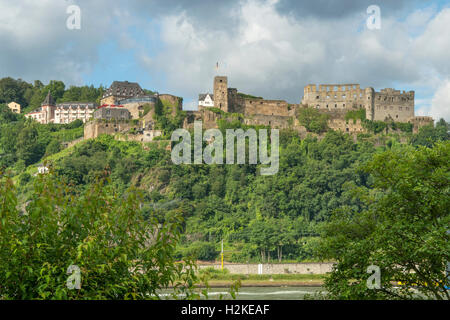 Burg Rheinfels, St. Goar, Deutschland Stockfoto