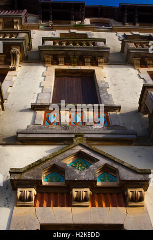 Haus auf Promenade Jacques Thibaud, Saint Jean de Luz, Baskenland, Frankreich Stockfoto