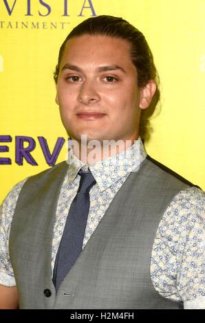 Los Angeles, CA, USA. 29. Sep, 2016. Billy Calder im Ankunftsbereich für LOSERVILLE Premiere, ArcLight Hollywood Theater, Los Angeles, CA 29. September 2016. Bildnachweis: Priscilla Grant/Everett Collection/Alamy Live-Nachrichten Stockfoto