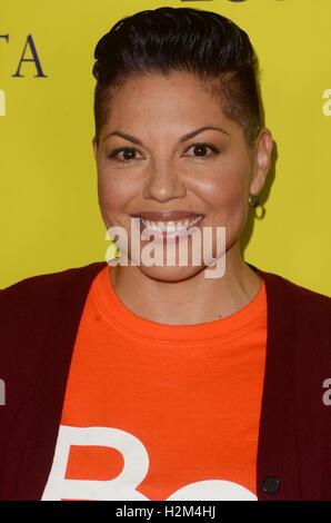 Los Angeles, CA, USA. 29. Sep, 2016. Sara Ramirez im Ankunftsbereich für LOSERVILLE Premiere, ArcLight Hollywood Theater, Los Angeles, CA 29. September 2016. Bildnachweis: Priscilla Grant/Everett Collection/Alamy Live-Nachrichten Stockfoto