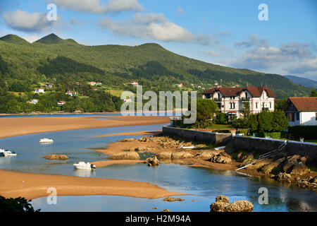 Biosphärenreservat Urdaibai, Gernika Stuary, Sukarrieta, Biskaya, Baskenland, Euskadi, Euskal Herria, Spanien, Europa Stockfoto