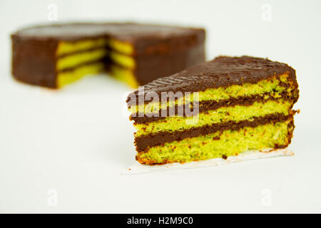 Schokoladen-Kuchen Stockfoto