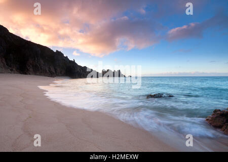 Pedn Vounder Strand Cornwall UK Stockfoto