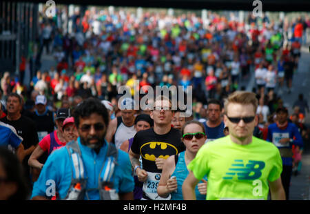 Impressionen - Berlin-Marathon, 25. September 2016, Berlin. Stockfoto