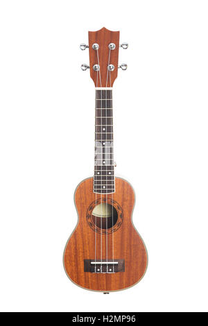 Studioaufnahme von Ukulele Gitarre Stockfoto