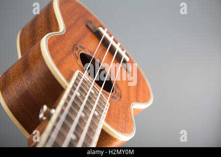 Close-up Schuss Ukulele Gitarre Stockfoto