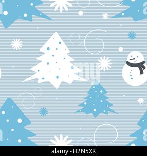 Weihnachten Vektor nahtlose Muster Stock Vektor