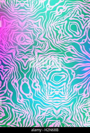 Abstrakte gestreiften Hintergrund Stock Vektor