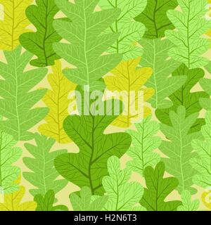 Sommer-Blätter-Muster Stock Vektor