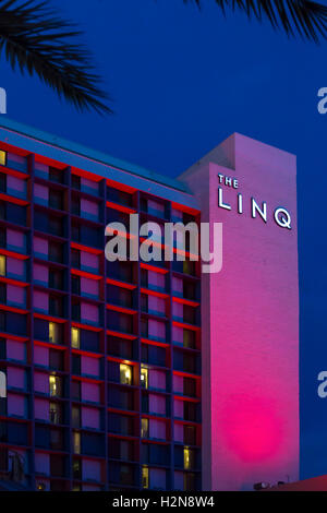 Las Vegas, Nevada - Linq-Hotel und Casino. Stockfoto