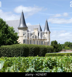 Chateau Pichon Longueville Pauillac Frankreich - eine historische französische Weingut in der Region Pauillac Bordeaux Südwest-Frankreich Stockfoto