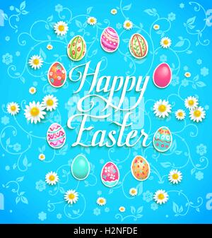 Happy Easter eggs Stock Vektor
