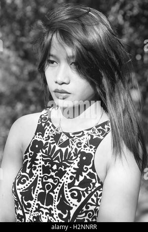 Filipina Modell in London Stockfotografie - Alamy