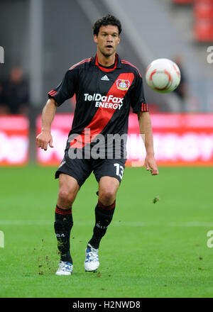 Michael Ballack, Fußball-Qualifikationsspiel zur UEFA Champions League 2010/2011, Bayer Leverkusen 3, Tavriya Simferopol 0 Stockfoto