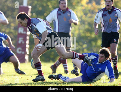 Brentwood RFC Vs Diss RFC - 11.04.2006 - alle Fußball-Liga und Konferenz Fußballbilder unterliegen Licensing-Abkommen mit Football DataCo und Konferenz-Fußball Stockfoto