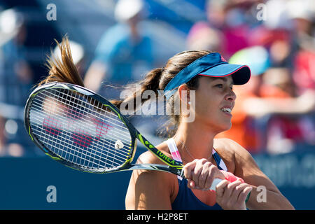 Ana Ivanovic (SRB) im Wettbewerb bei den US Open 2016 Stockfoto