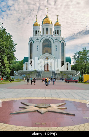 Kathedrale von Christus Erlöser in Kaliningrad. Russland Stockfoto