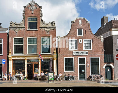 Die königliche Eise Eisinga Planetarium 17. Jahrhundert (Brasserie De Stadstuin) Franeker Friesland Niederlande Stockfoto