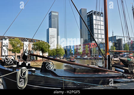 Leeuwarden Niederlande Friesland Fryslan Achmeatower Stockfoto