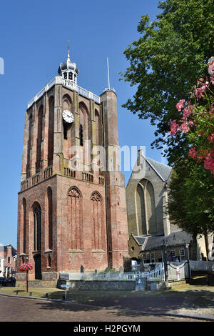 Workum Friesland Holland Sint Gertrudiskerk Kirche 15e-16e Jahrhundert Stockfoto