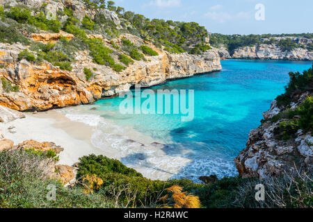 Calo des Moro, Mallorca Stockfoto