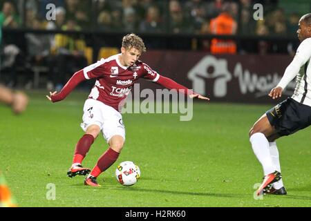 Metz, Frankreich. 1. Oktober 2016. Französische Fußball-Liga 1. FC Metz gegen Monaco. Hein Gauthier 7 Credit: Aktion Plus Sport/Alamy Live-Nachrichten Stockfoto