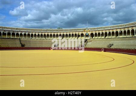 La Maestranza Stierkampfarena, Sevilla, Spanien, Europa Stockfoto