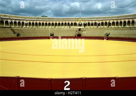 La Maestranza Stierkampfarena, Sevilla, Spanien, Europa Stockfoto