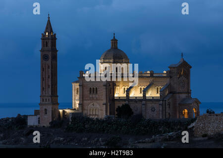 Basilika Ta Pinu, Gharb, Gozo, Malta Stockfoto