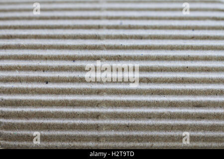 Recycling-Papier leer Texturmuster Nahaufnahme Stockfoto