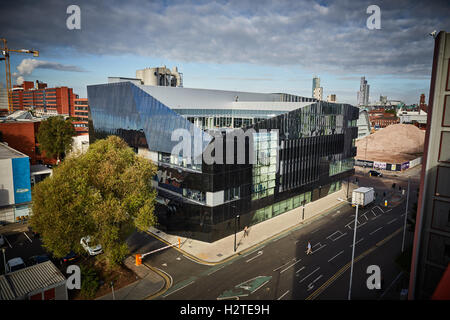 Manchester University Graphen Institut nationales Forschungsinstitut Zentrum Wahrzeichen Gebäudearchitektur architektonische Jesti Stockfoto