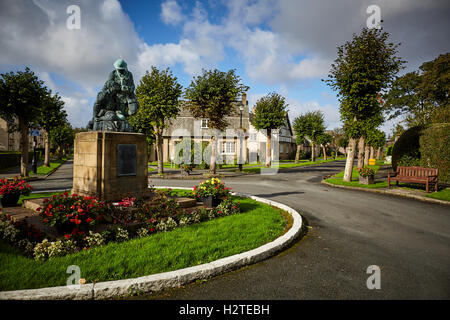 Westfield Krieg Memorial Dorf Lancaster Lancashire gegründet 1924 Wohnsitz ex-service Männer Frauen Familien nach Worl erstellt Stockfoto