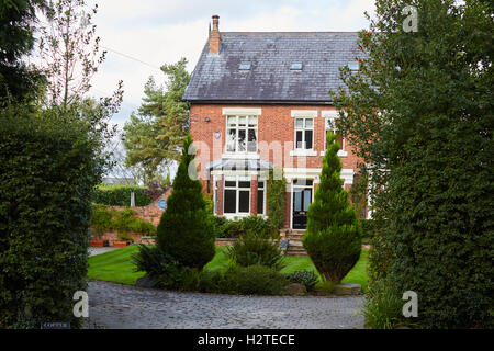 Alan Turing OBE Haus Wilmslow bahnbrechenden englischen Informatiker, Mathematiker, Logiker, Kryptoanalytiker und theoretische bi Stockfoto